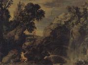 Paul Bril Landscape with Psyche and Jupiter oil on canvas